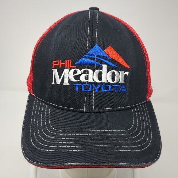 Phil Meador Toyota Trucker Hat Multicolor OS Adjustable Mesh Back 360 Apparel - Picture 2 of 9